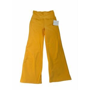NWT Beyond Yoga Sunflower Yellow Flare Leggings Wide Leg Pants Medium